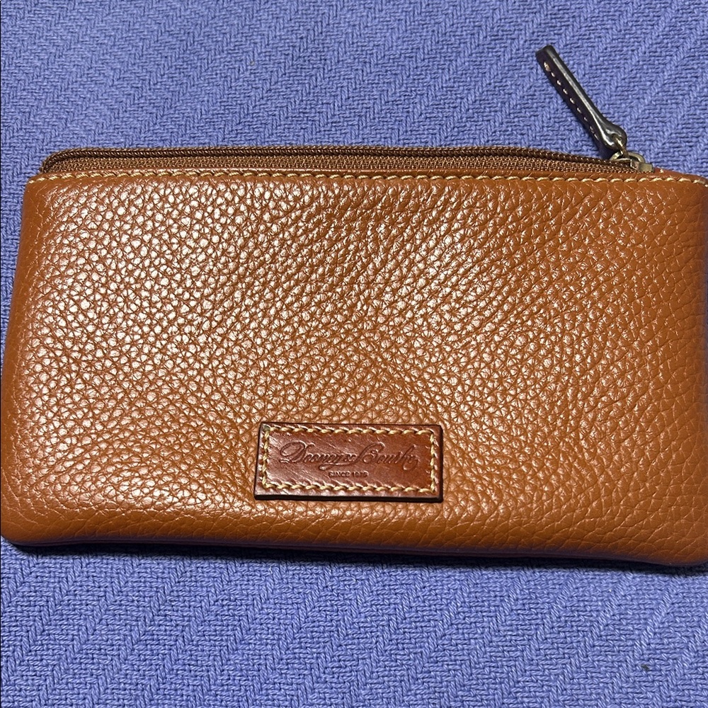 Dooney & Bourke Tan Leather Pouch